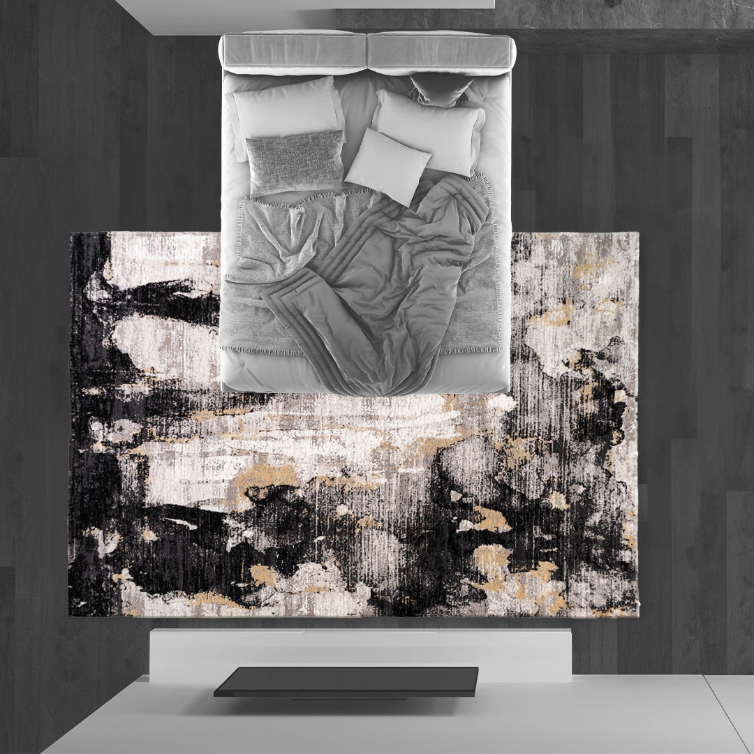 Covor BOMBAI Abstract Rusty Ink