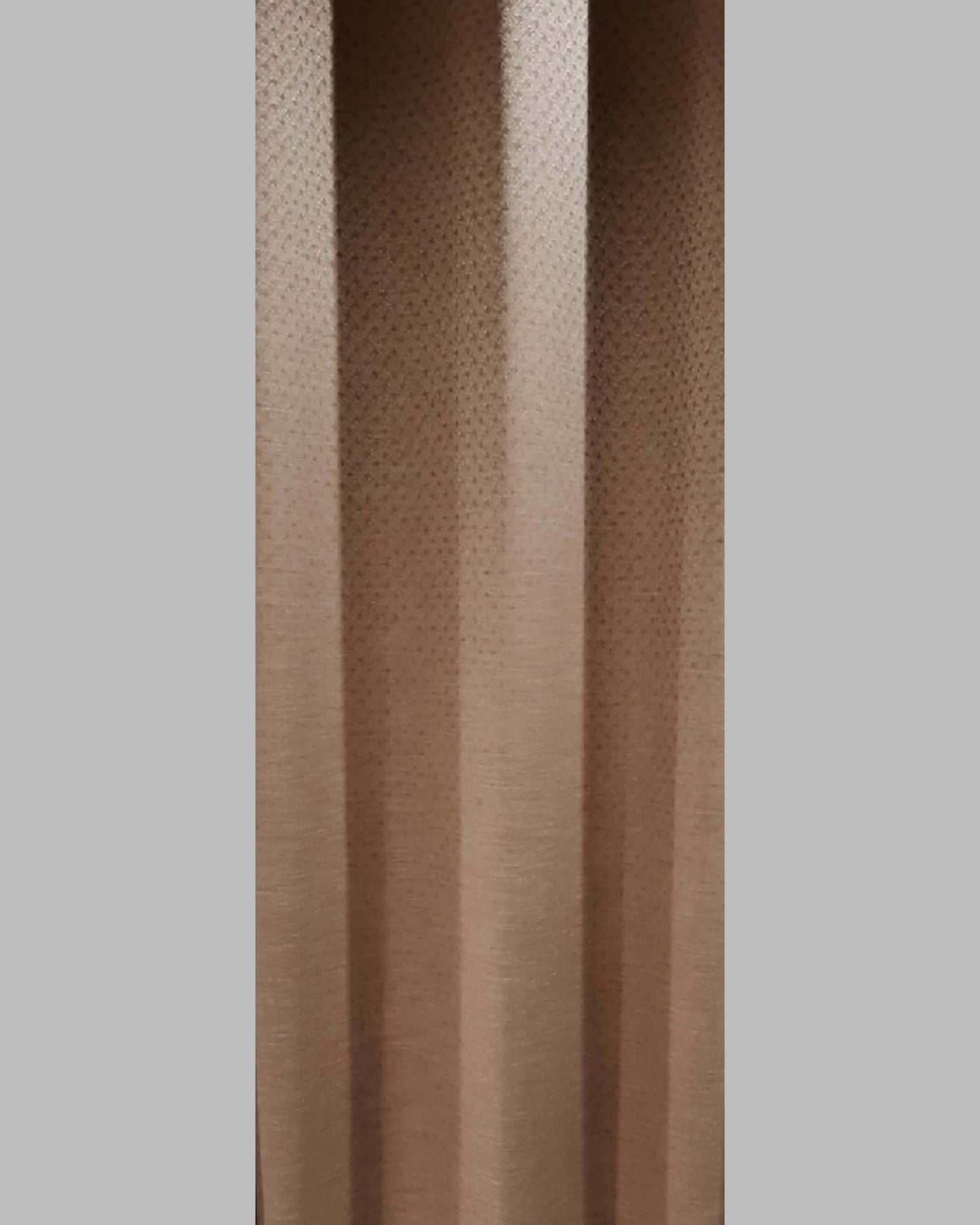 Curtain 11080/61573, powder pink and cream, with printed geometric pattern