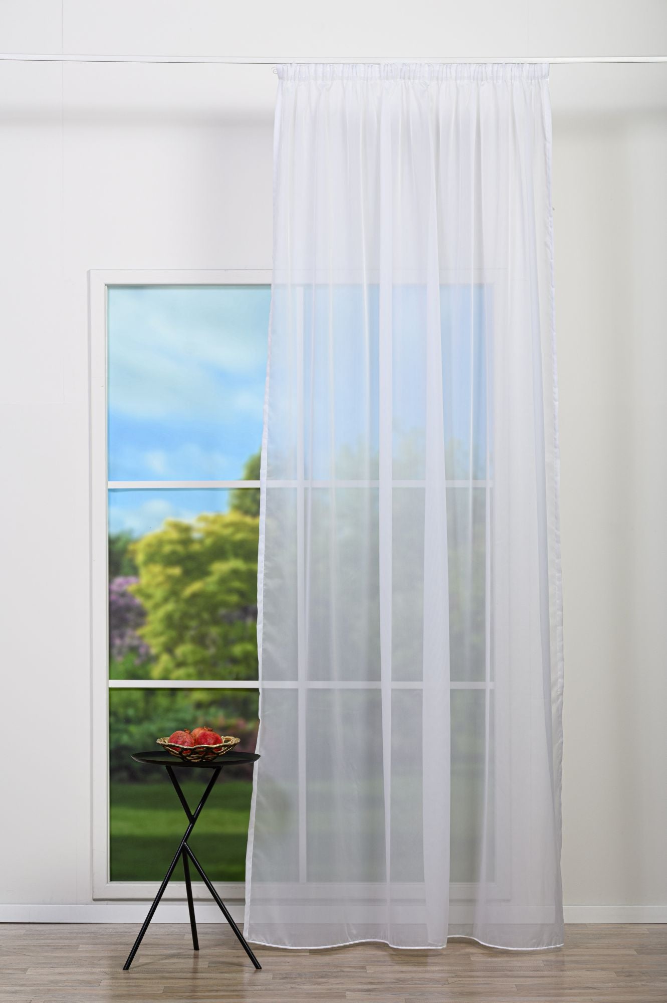 Perdea NANO R1700, crem, din materiale reciclate