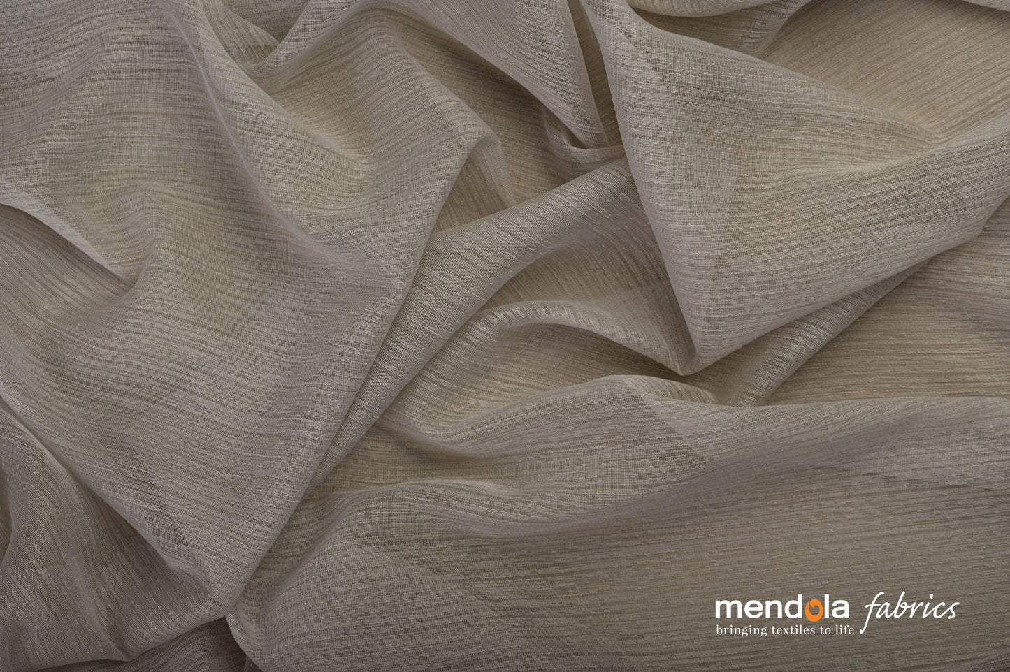 Perdea SENSO L9546, gri, simplă, cu țesătură natur