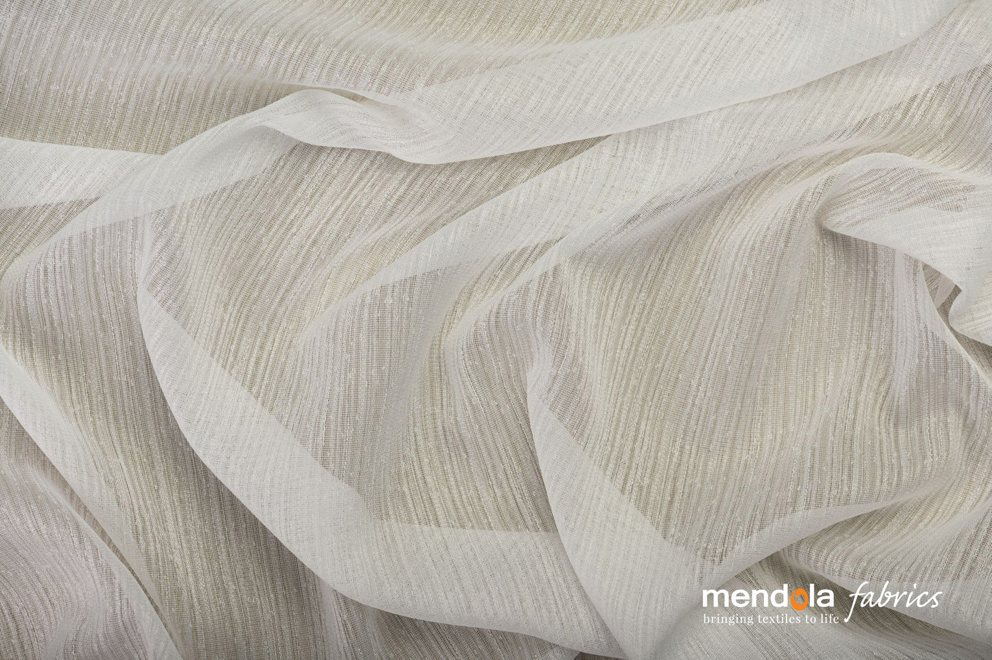 Perdea SENSO T08, ivoire, simplă, cu țesătură natur