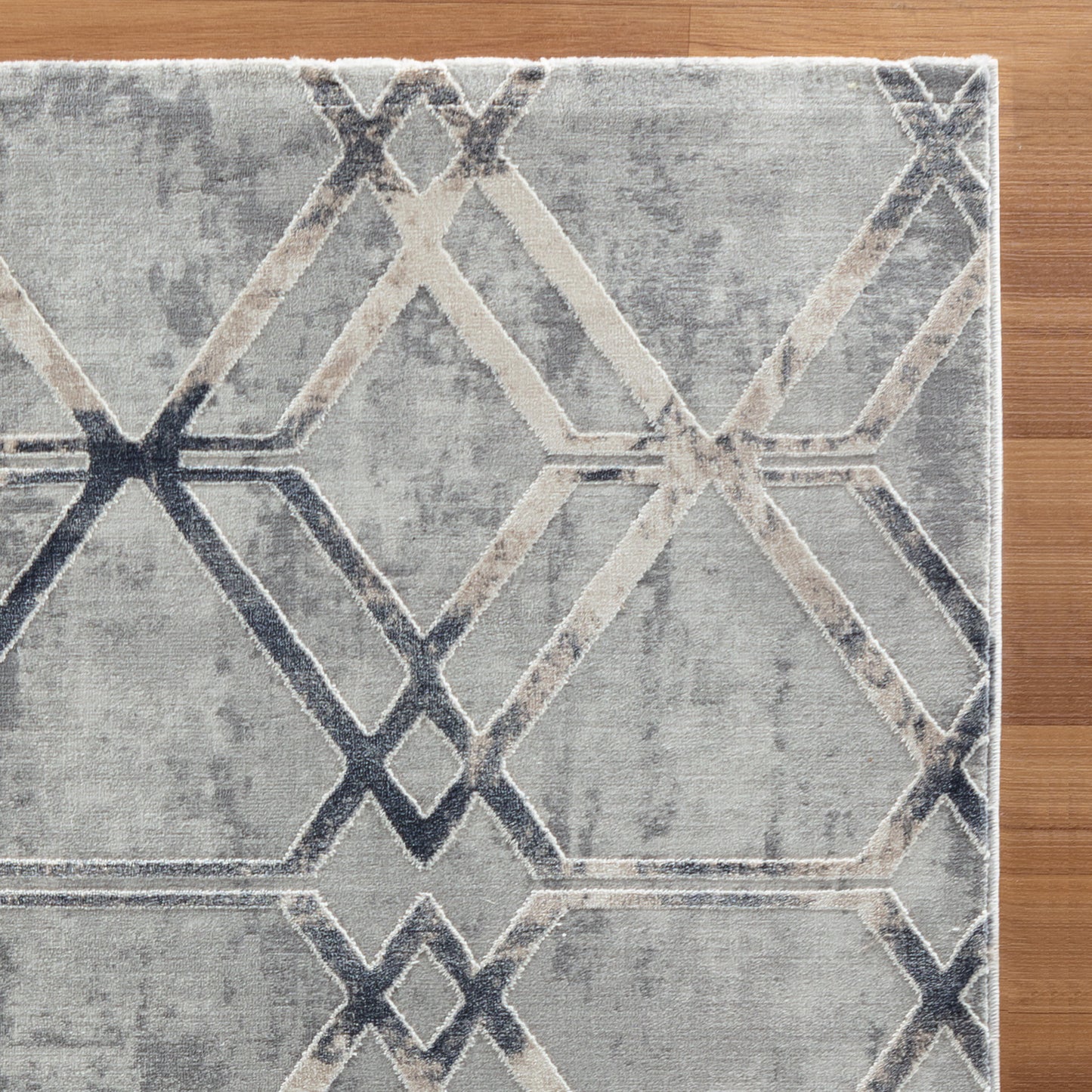 Carpet ALLURE Geometric Beige Grey