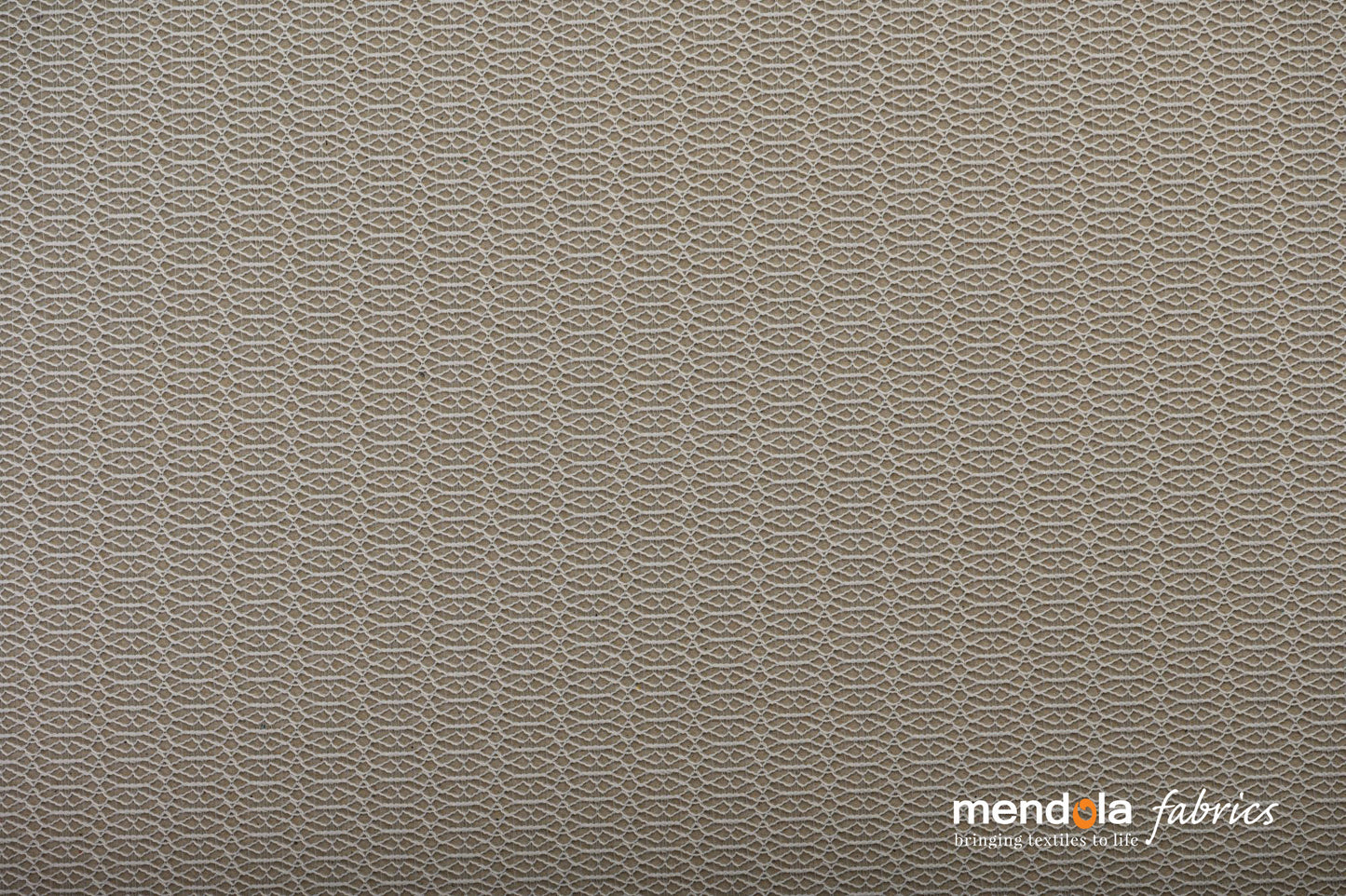 Perdea BOUQUET 01, albă, model geometric mărunt