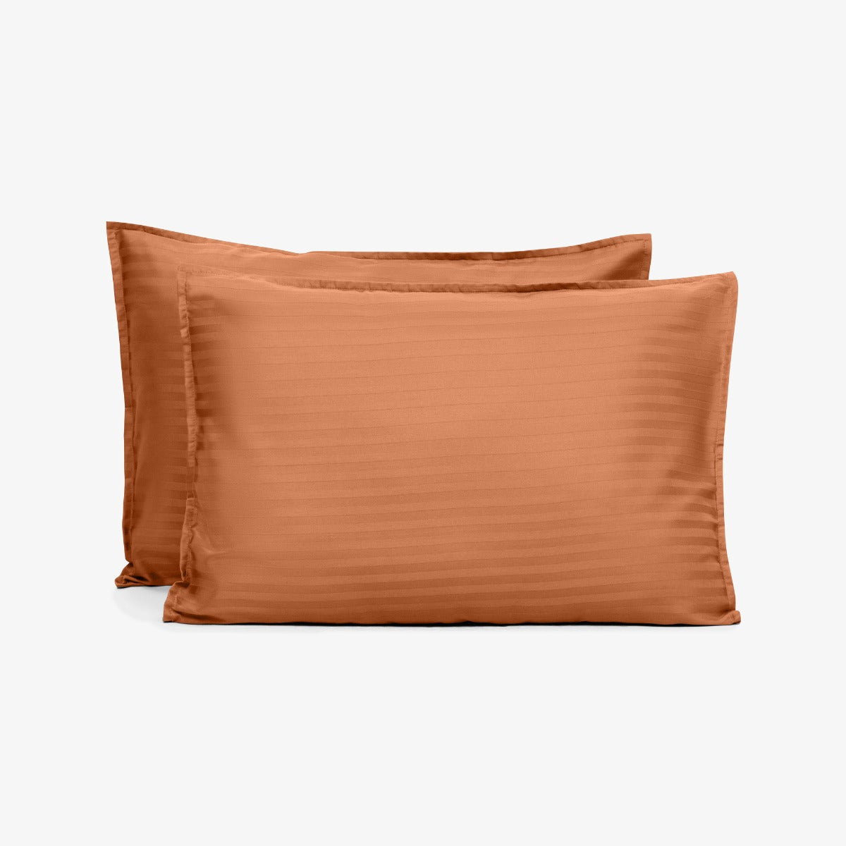 Set fete de perna SEVILLA LUX PORTOCALIU 50/70 cm 100% bumbac satinat
