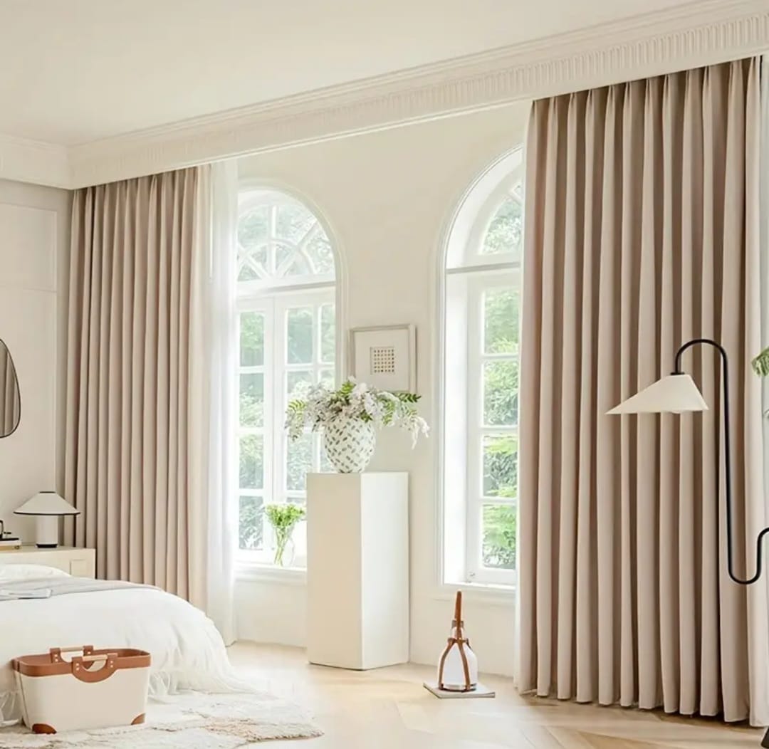 Draperie catifea Velvet 4, bej