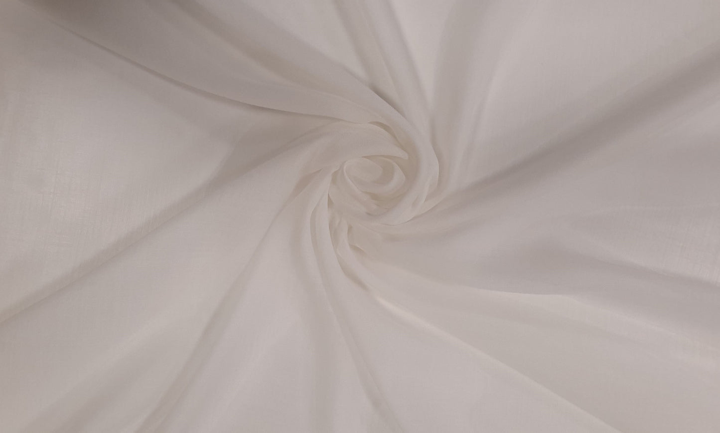 Perdea A3 3049/403, in, albă, simplă