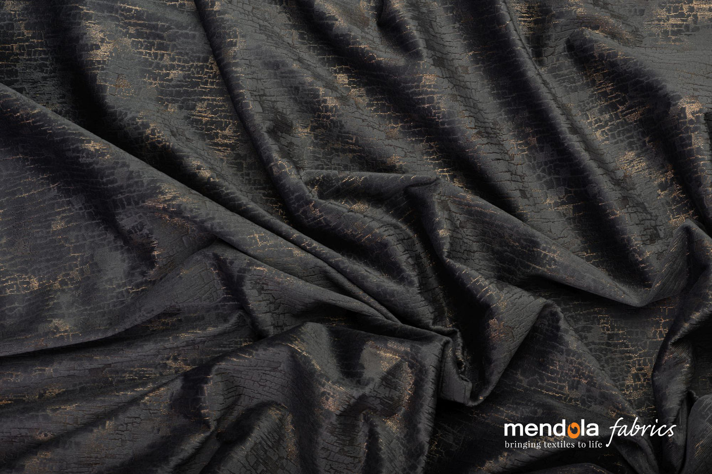 Draperie FELIZ 20, catifea, gri, model abstract