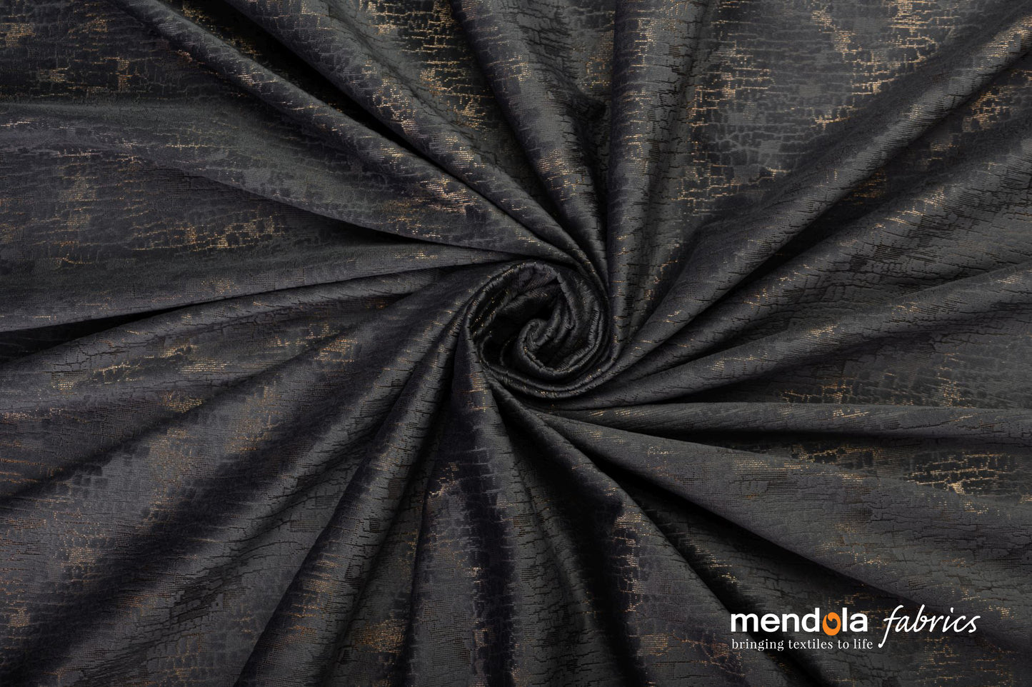 Draperie FELIZ 20, catifea, gri, model abstract