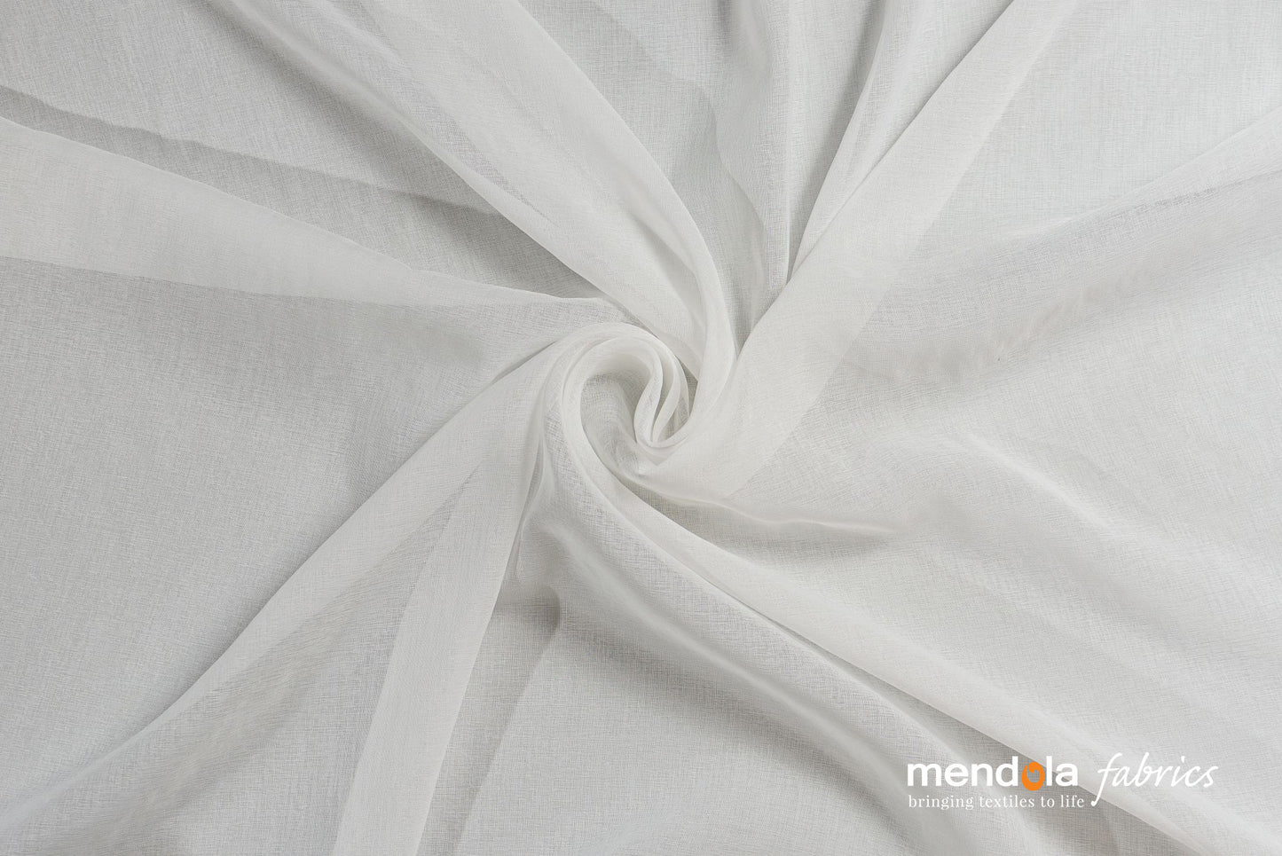 Okean 02 curtain, white, simple, plain