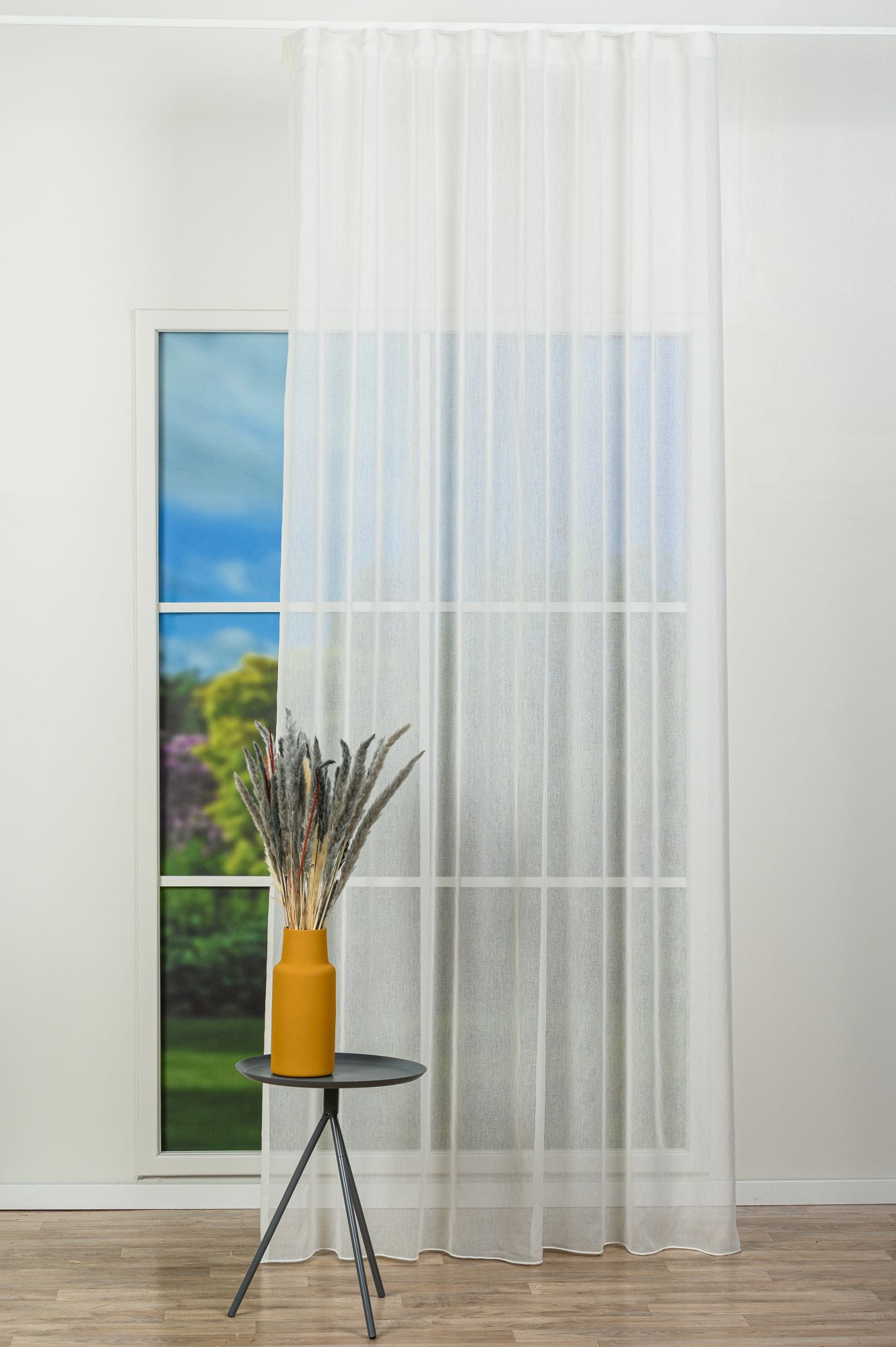 Curtain Okean 07, cream, simple, plain