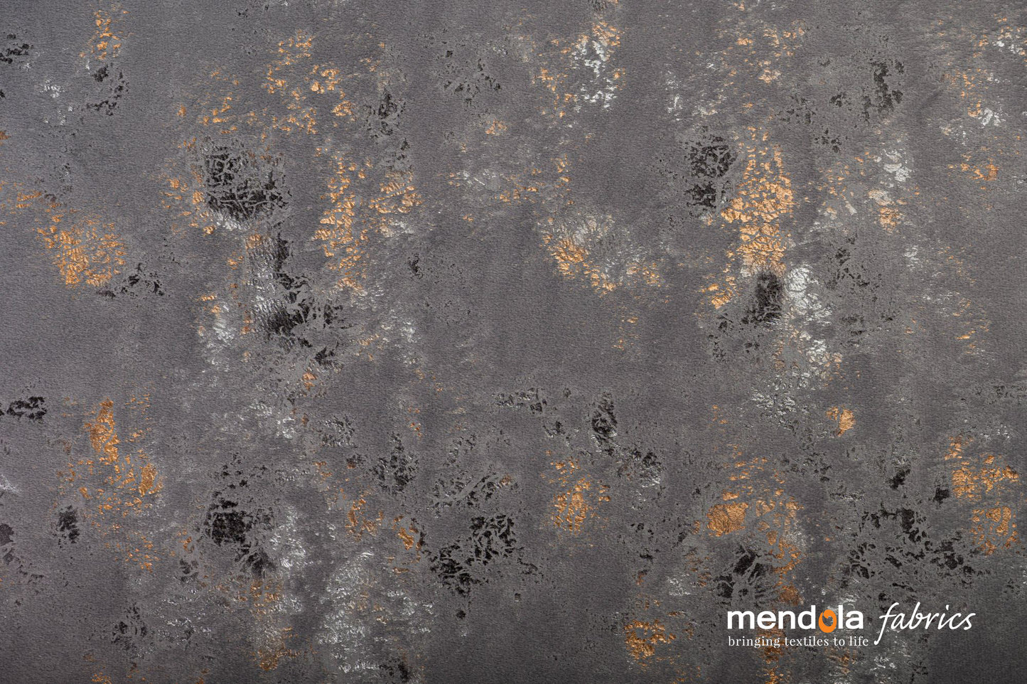 Draperie SIERRA 24, gri, catifea cu model mineral