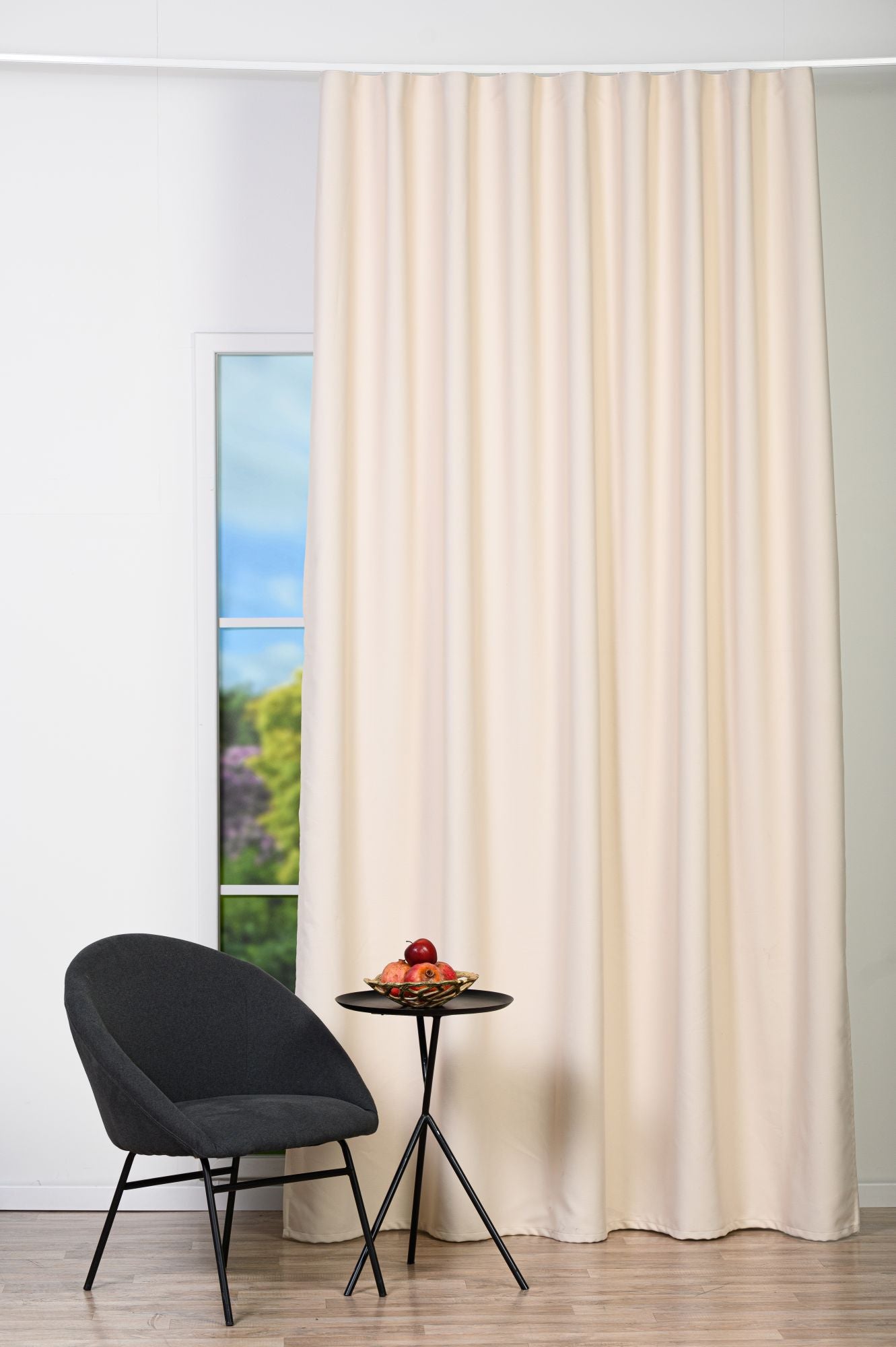 Draperie VICTOR 01, crem, simplă