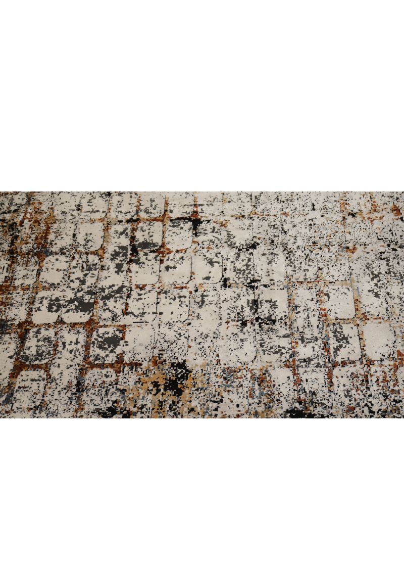 Covor Koza Loft, mătase și bambus, 155 x 230 cm, multicolor