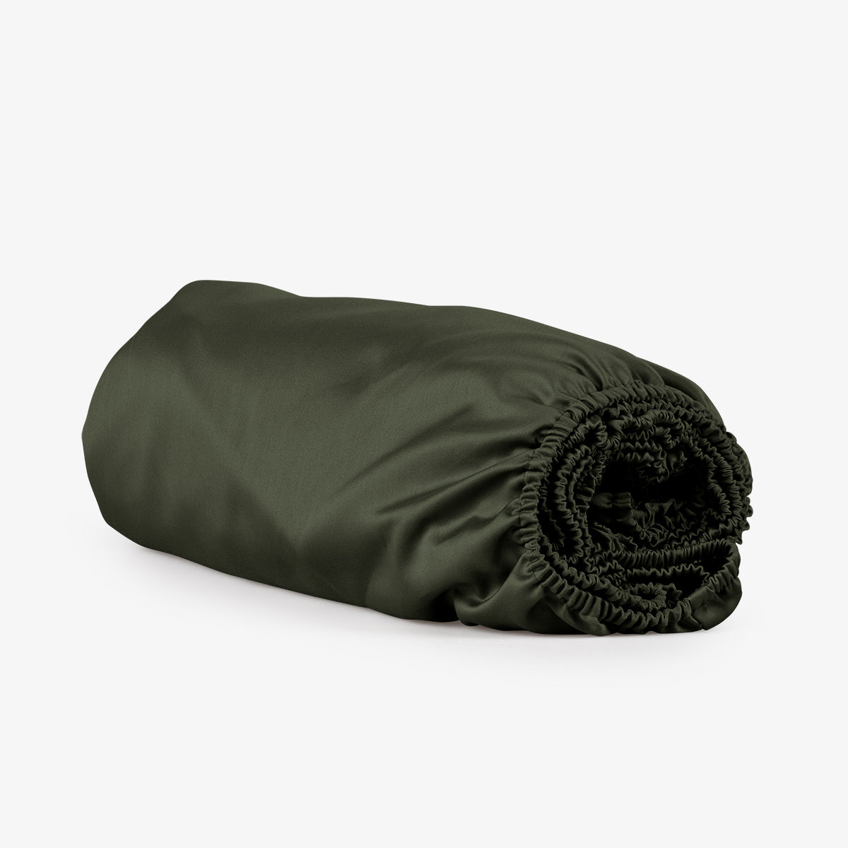 Cearsaf de pat cu elastic SATEEN HUNTER 160/200/25 cm 100% bumbac satinat