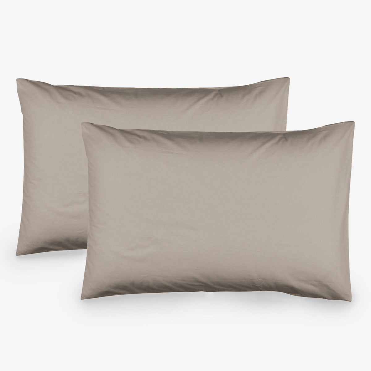 Set fete de perna uni GRI NOU 100% bumbac ranforce 50/70 cm