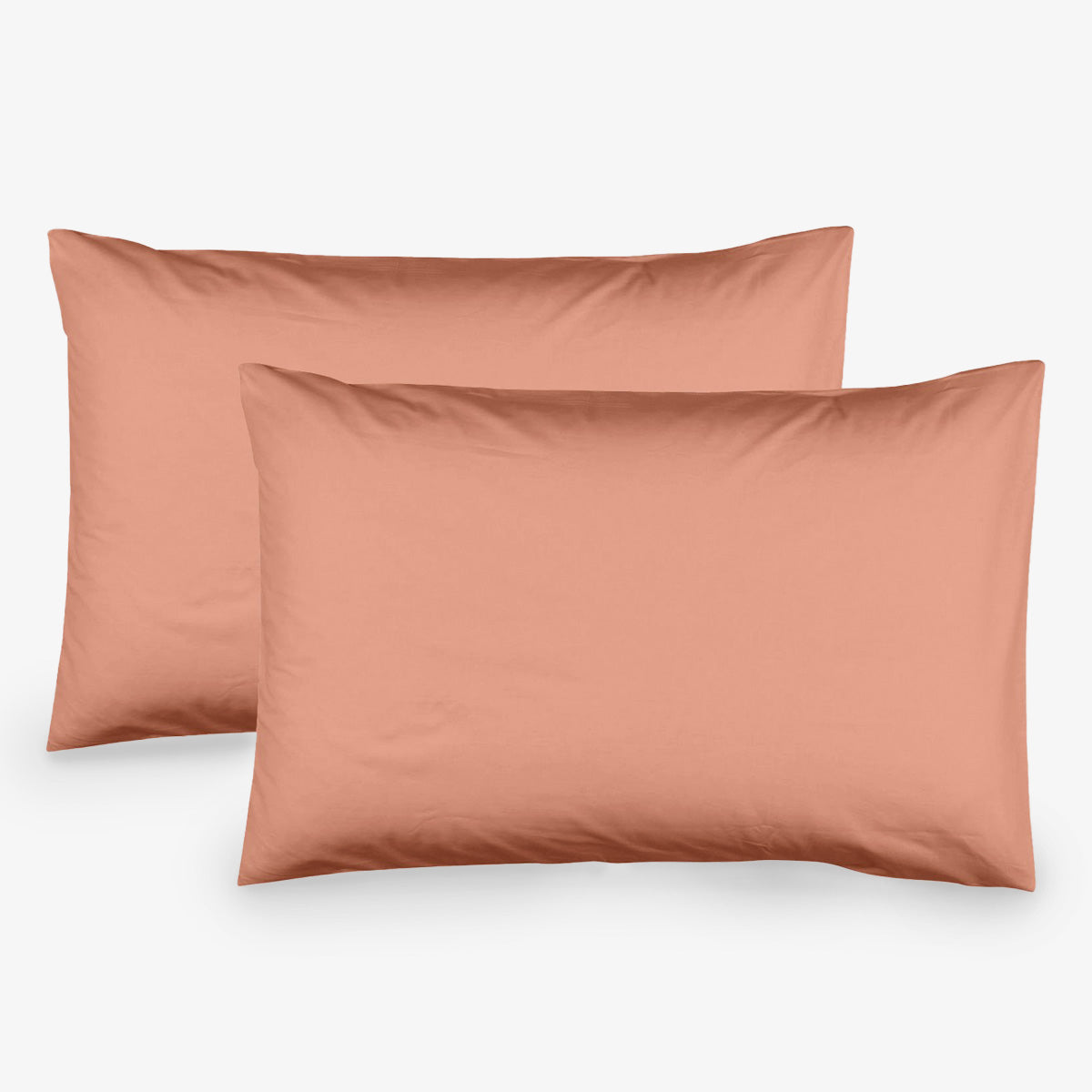 Set fete de perna uni PIERSICA NOU 100% bumbac ranforce 50/70 cm