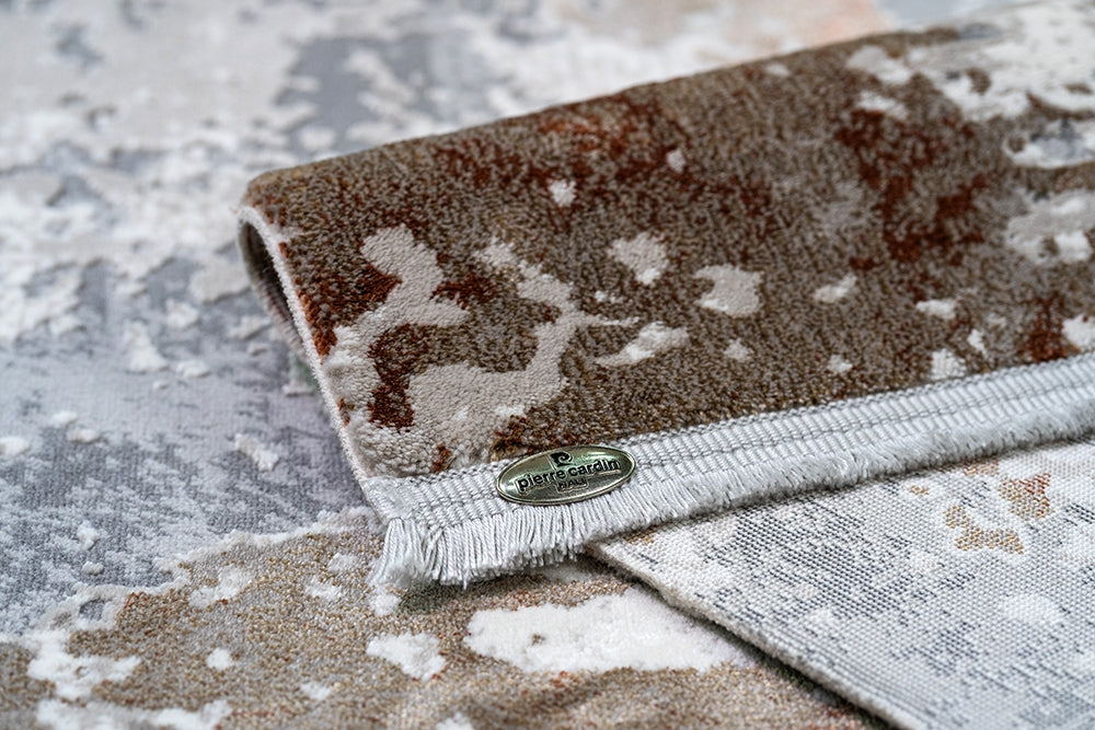 Covor PIERRE CARDIN COZZY Abstract Shades Of Cupru And Cream