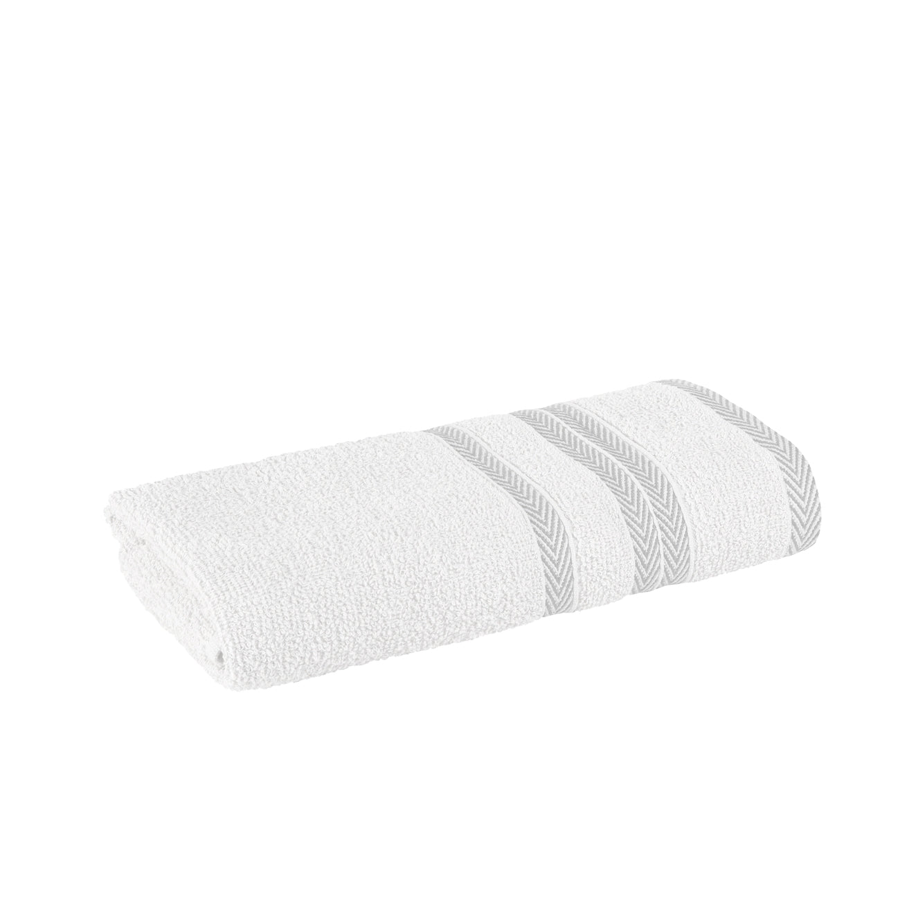 Prosop de baie CRYSTAL ALB 50/80 cm bumbac 100%