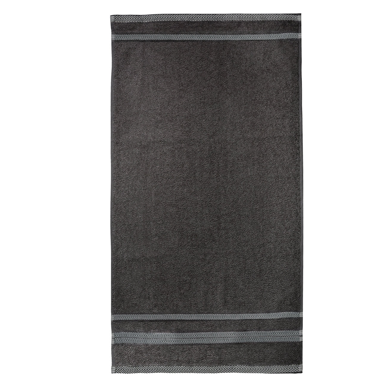 Prosop de baie CRYSTAL GRI INCHIS 50/80 cm bumbac 100%