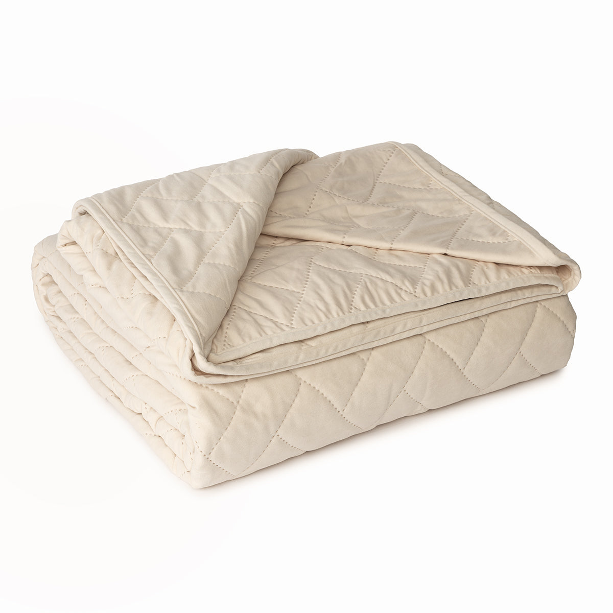 Cuvertura VELVET ECRU 240/260 cm