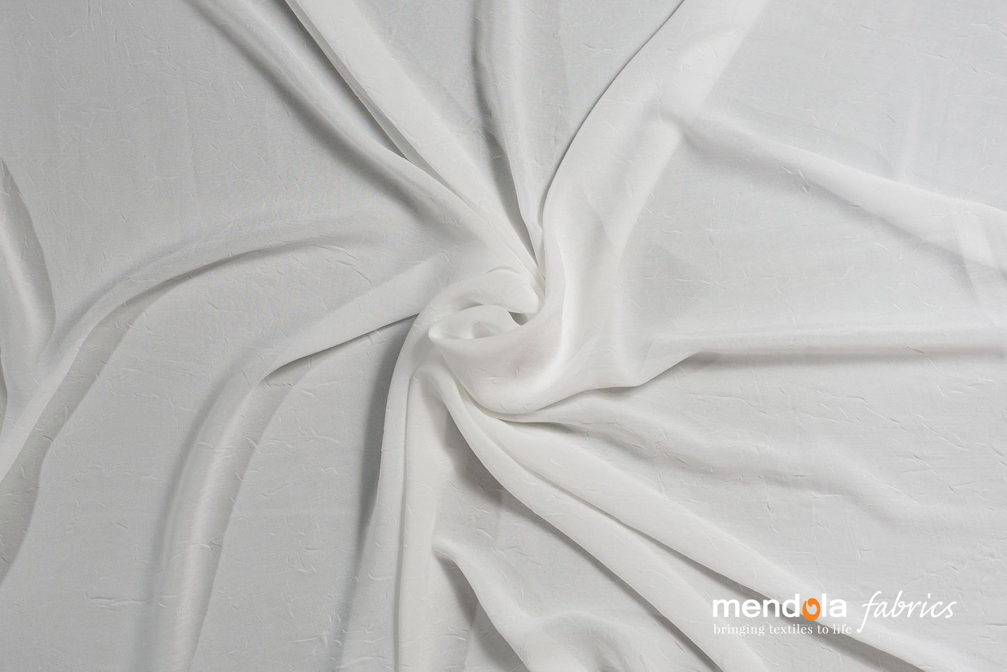 Perdea Bonito 01, albă, voal, transparentă, uni