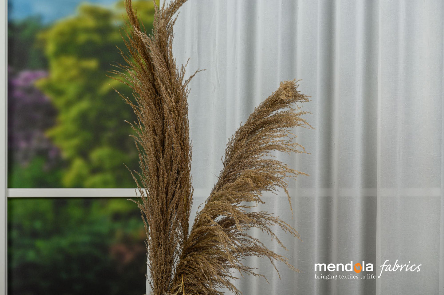 Perdea Bonito 01, albă, voal, transparentă, uni