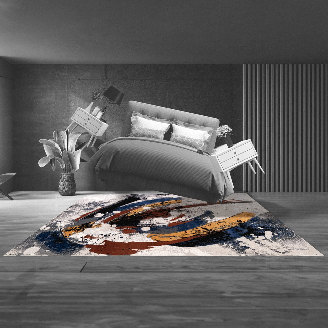 Covor Bombai Modern Multicolor Brush Strokes