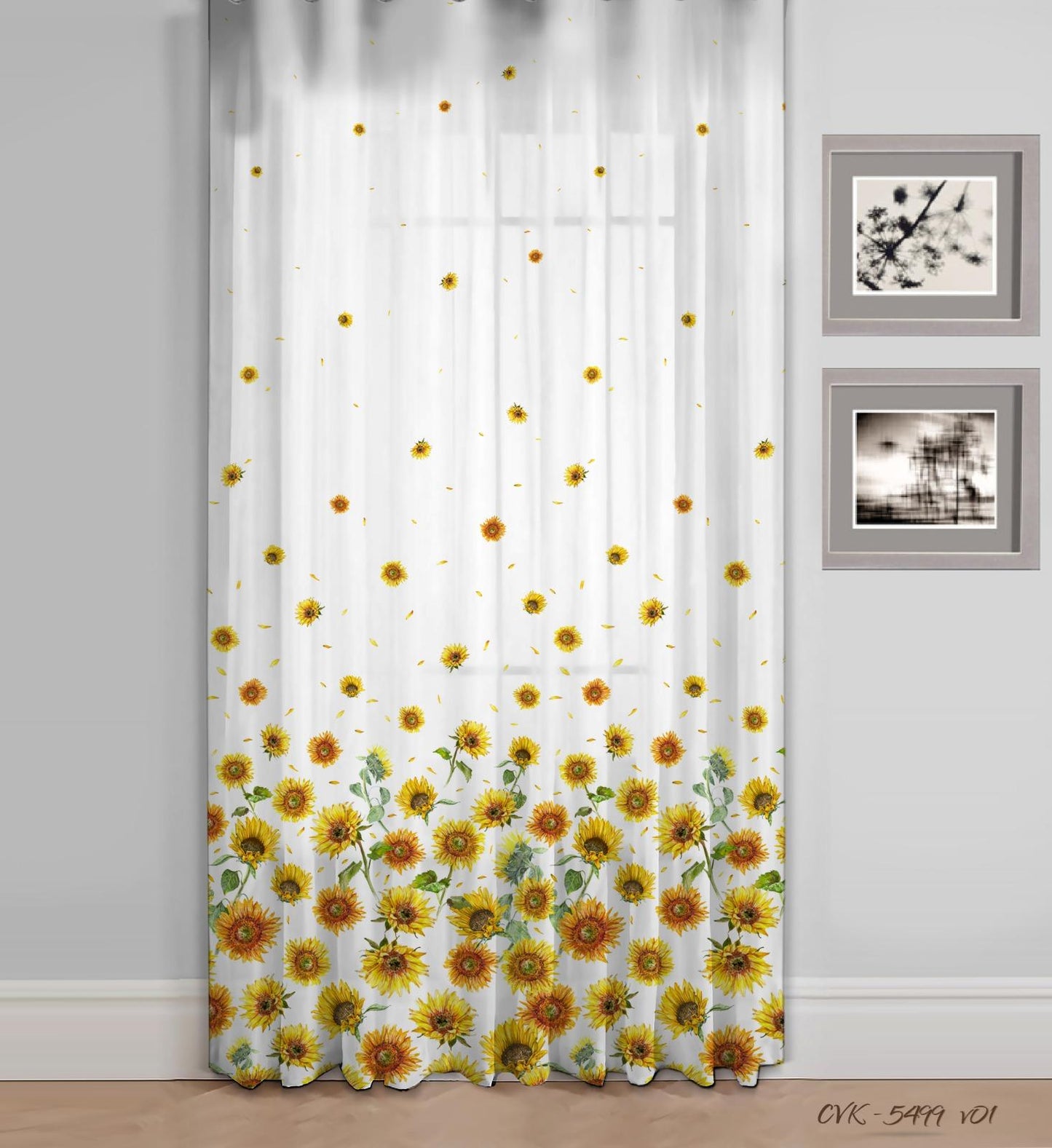 Perdea tip țesătură, din in