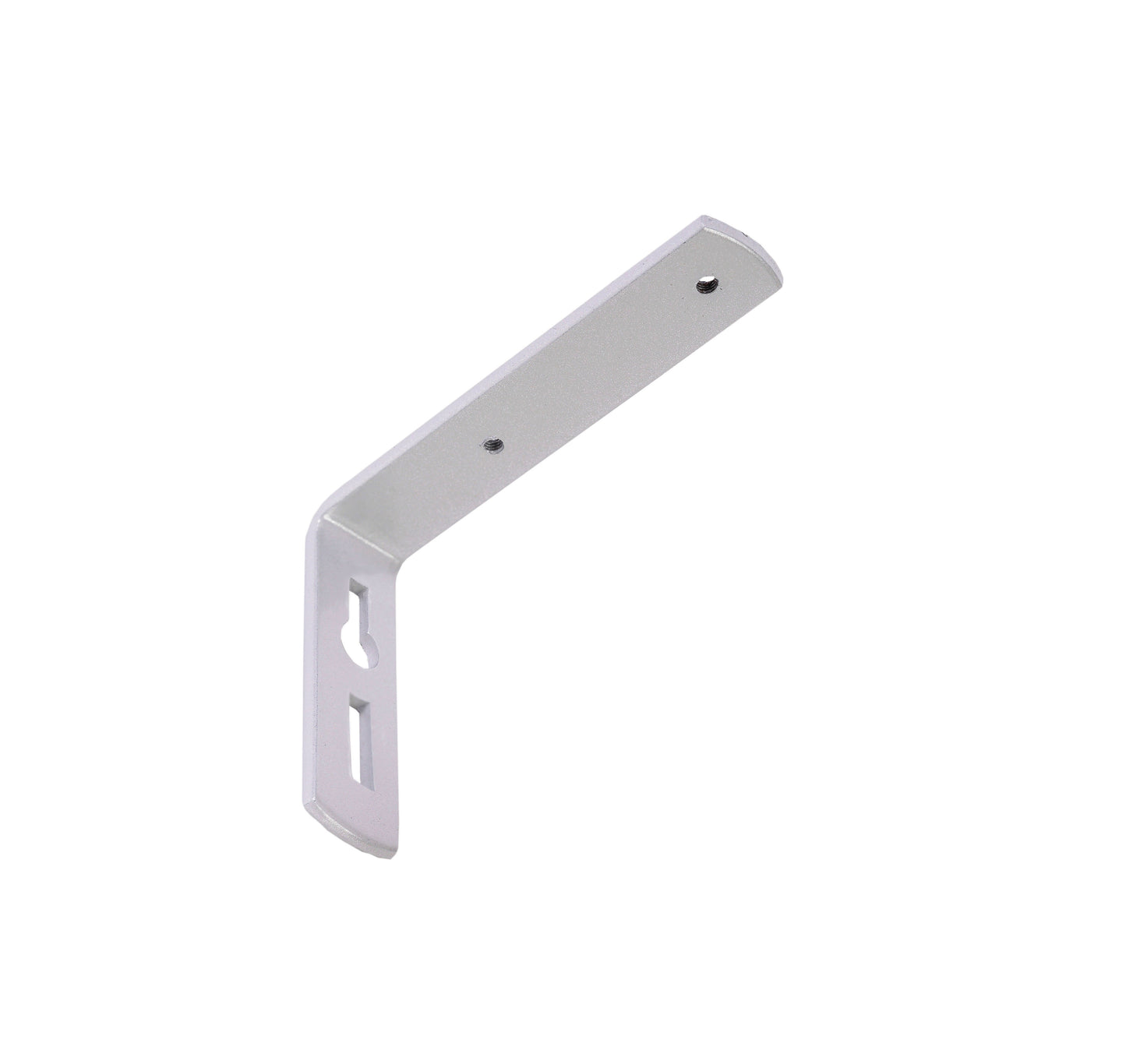 Consolă Decolino 05 pentru prinderea șinei în perete, aluminiu, argintiu, 10 cm