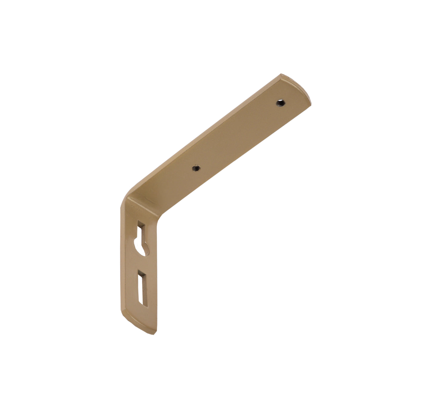 Decolino 10 aluminum bracket for fixing the rail to the wall, oak color, 10 cm