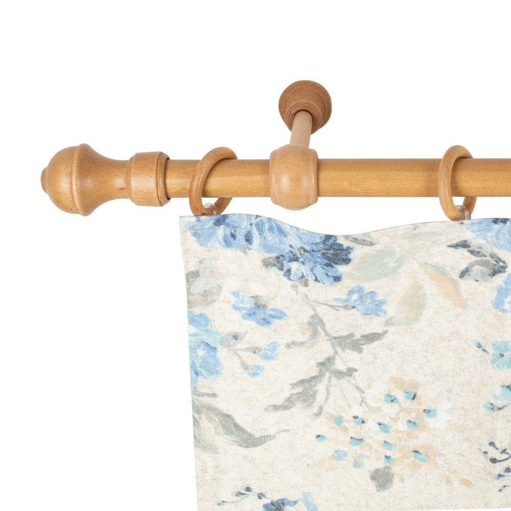 Galerie simpla lemn masiv Ares, consola standard, nuanta stejar, 400 cm - KIT COMPLET