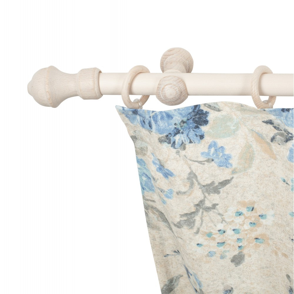 Galerie simpla lemn masiv Ares, consola clasica, nuanta alb-antic, 200 cm - KIT COMPLET