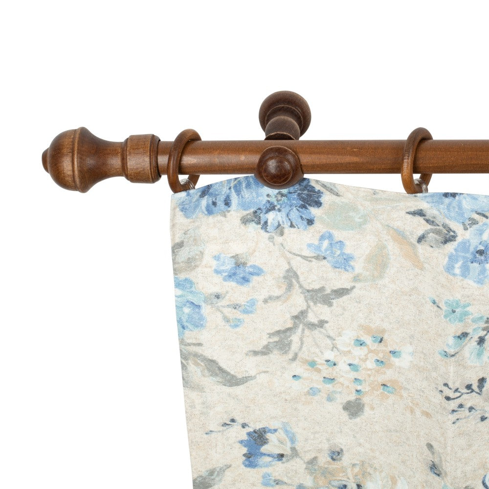 Galerie simpla lemn masiv Ares, consola clasica, nuanta nuc, 140 cm - KIT COMPLET