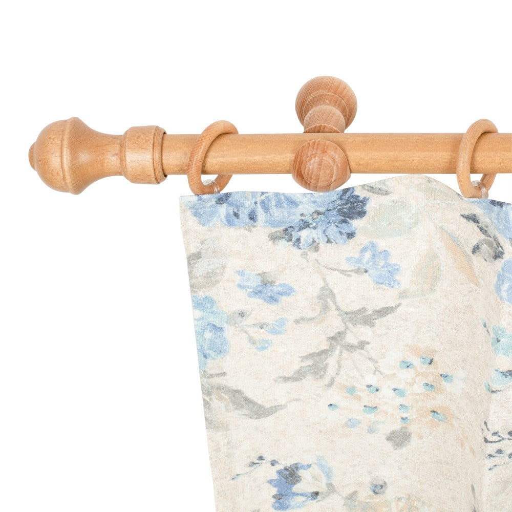 Galerie simpla lemn masiv Ares, consola clasica, nuanta stejar, 200 cm - KIT COMPLET