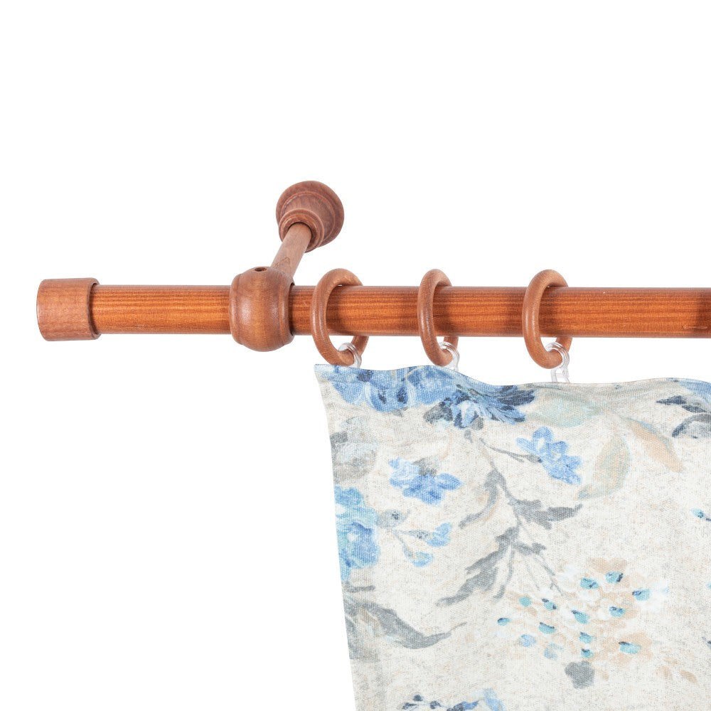Galerie simpla lemn masiv Cafiro, consola standard, nuanta cires, 260 cm - KIT COMPLET