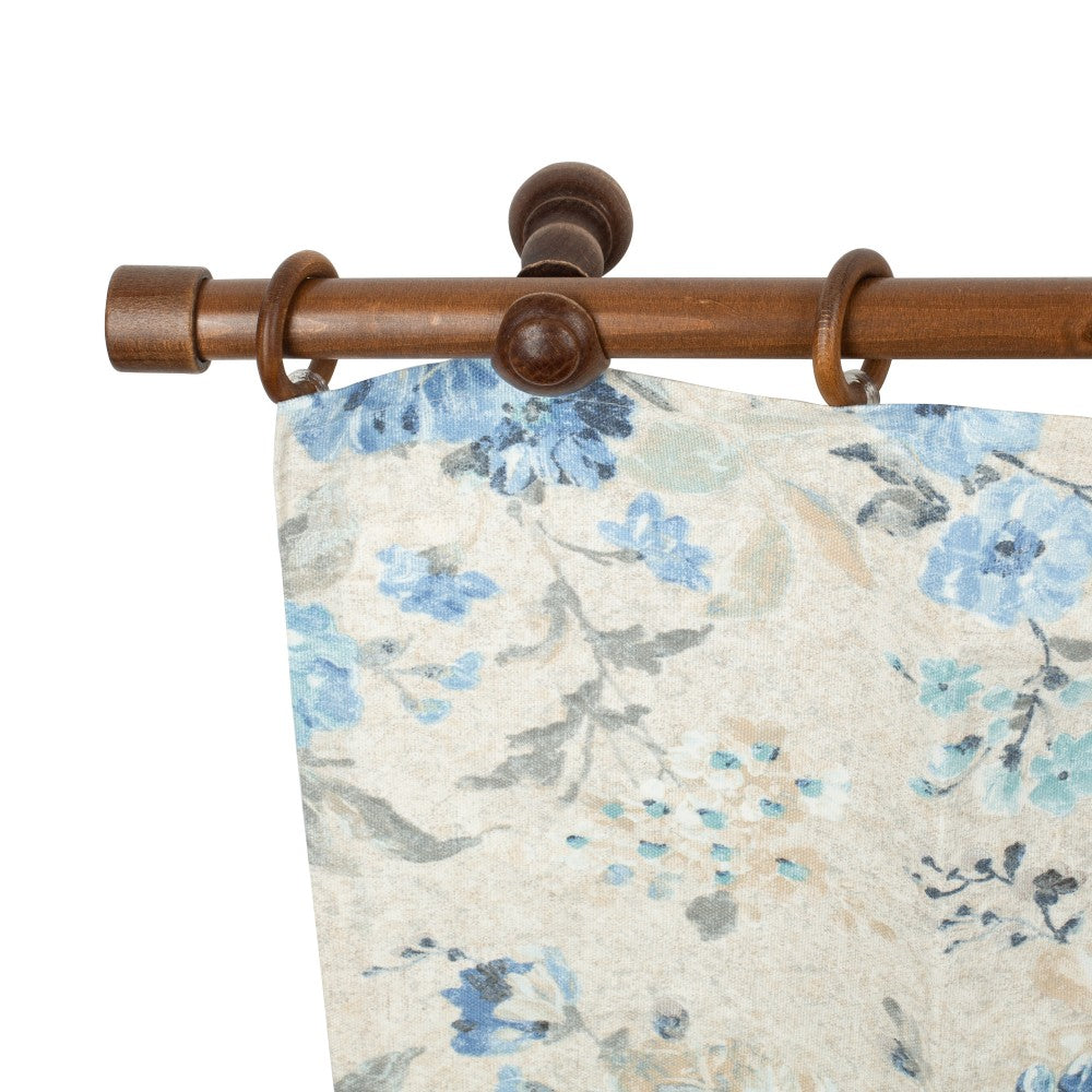 Galerie simpla lemn masiv Cafiro, consola clasica, nuanta nuc, 360 cm - KIT COMPLET