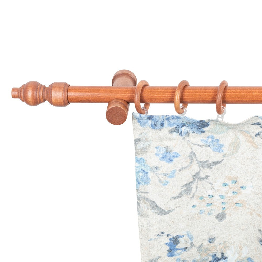 Galerie simpla lemn masiv Filigrano, consola moderna, nuanta cires, 300 cm - KIT COMPLET