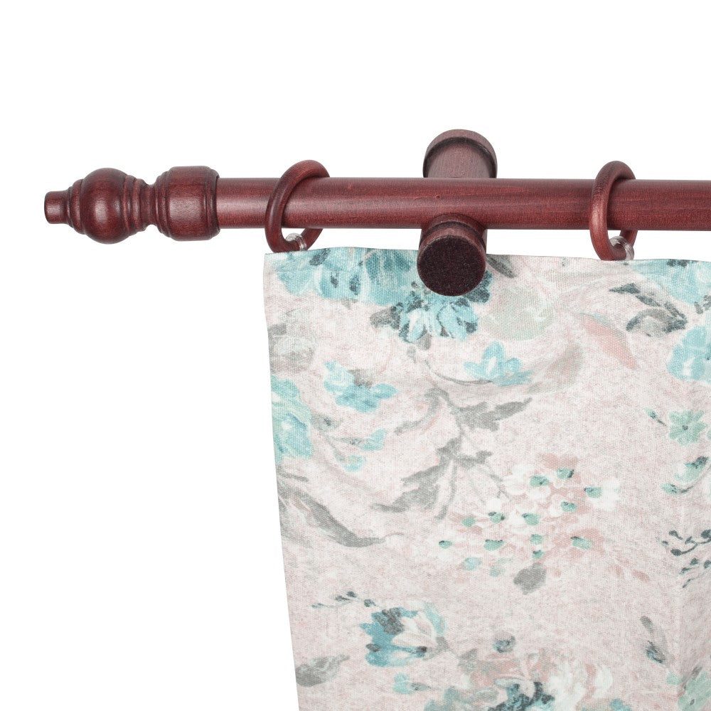 Galerie simpla lemn masiv Filigrano, consola moderna, nuanta mahon, 360 cm - KIT COMPLET