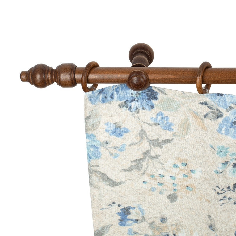 Galerie simpla lemn masiv Filigrano, consola clasica, nuanta nuc, 280 cm - KIT COMPLET
