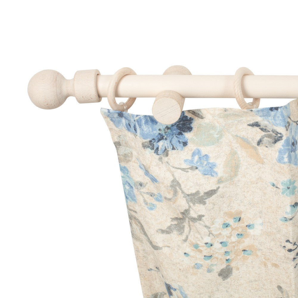 Galerie simpla lemn masiv Giro, consola moderna, nuanta alb-antic, 140 cm - KIT COMPLET