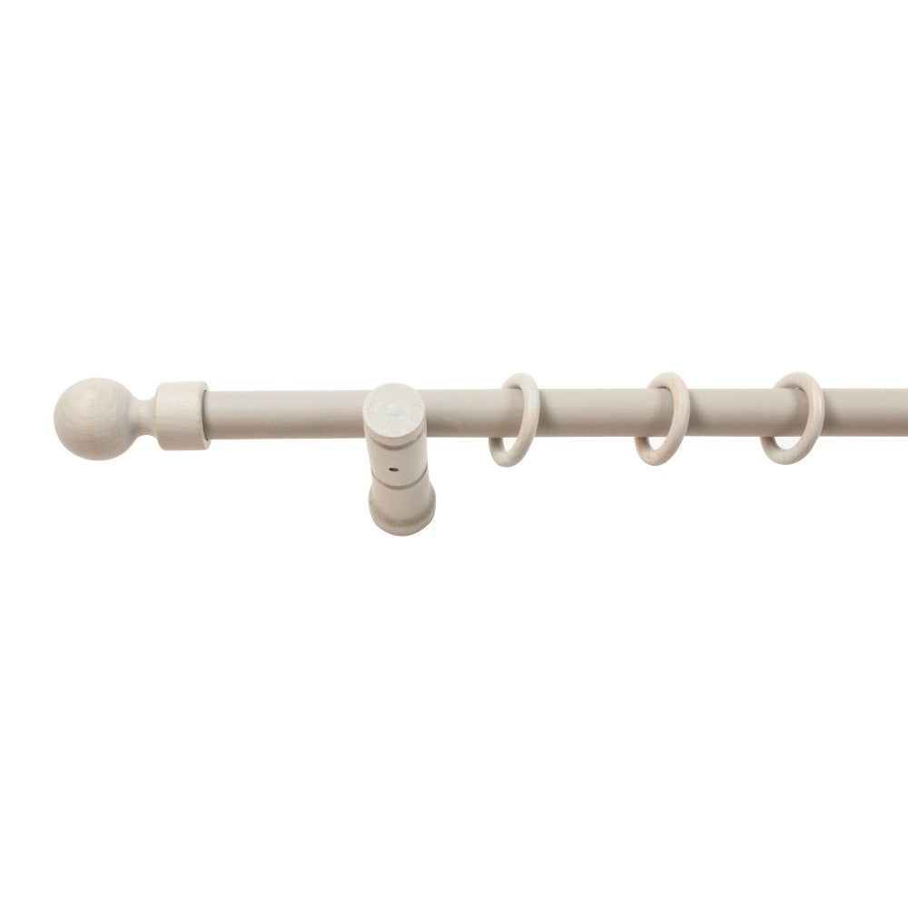 Galerie simpla lemn masiv Giro, consola moderna, nuanta gri-antic, 360 cm - KIT COMPLET