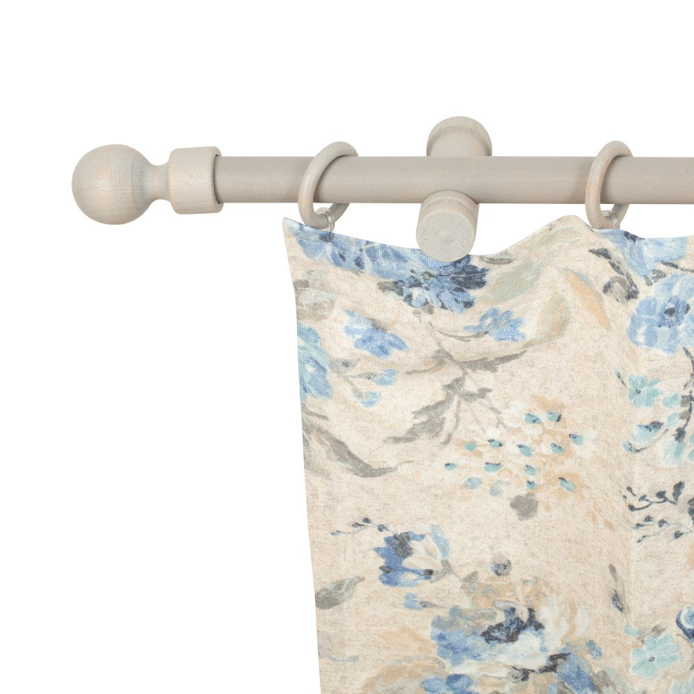 Galerie simpla lemn masiv Giro, consola moderna, nuanta gri-antic, 320 cm - KIT COMPLET