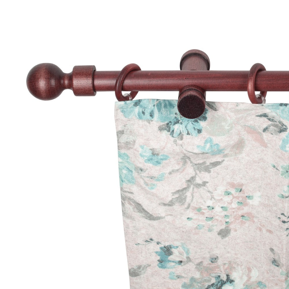 Galerie simpla lemn masiv Giro, consola moderna, nuanta mahon, 180 cm - KIT COMPLET