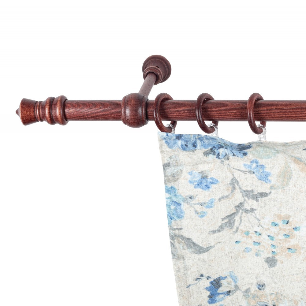 Galerie simpla lemn masiv King, consola standard, nuanta mahon, 280 cm - KIT COMPLET