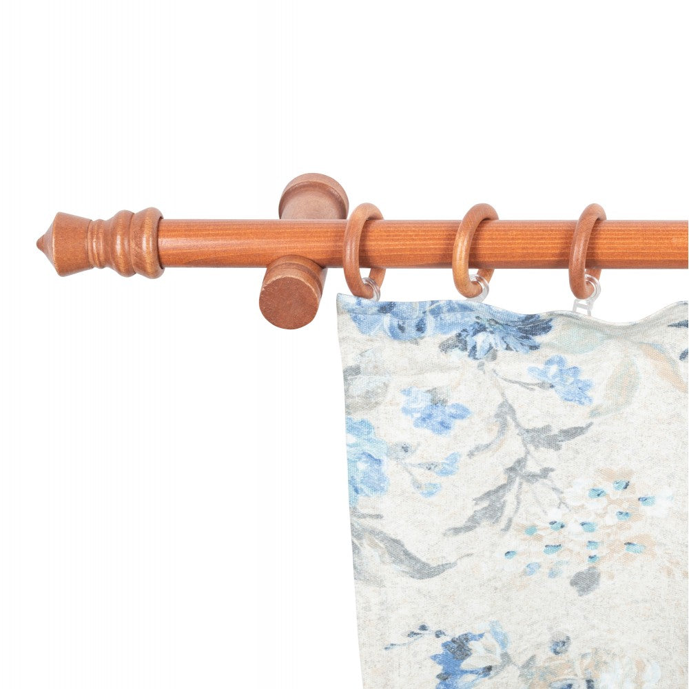 Galerie simpla lemn masiv King, consola moderna, nuanta cires, 360 cm - KIT COMPLET