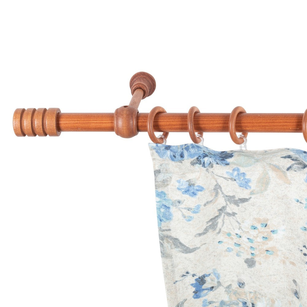 Galerie simpla lemn masiv Pisa, consola standard, nuanta cires, 360 cm - KIT COMPLET