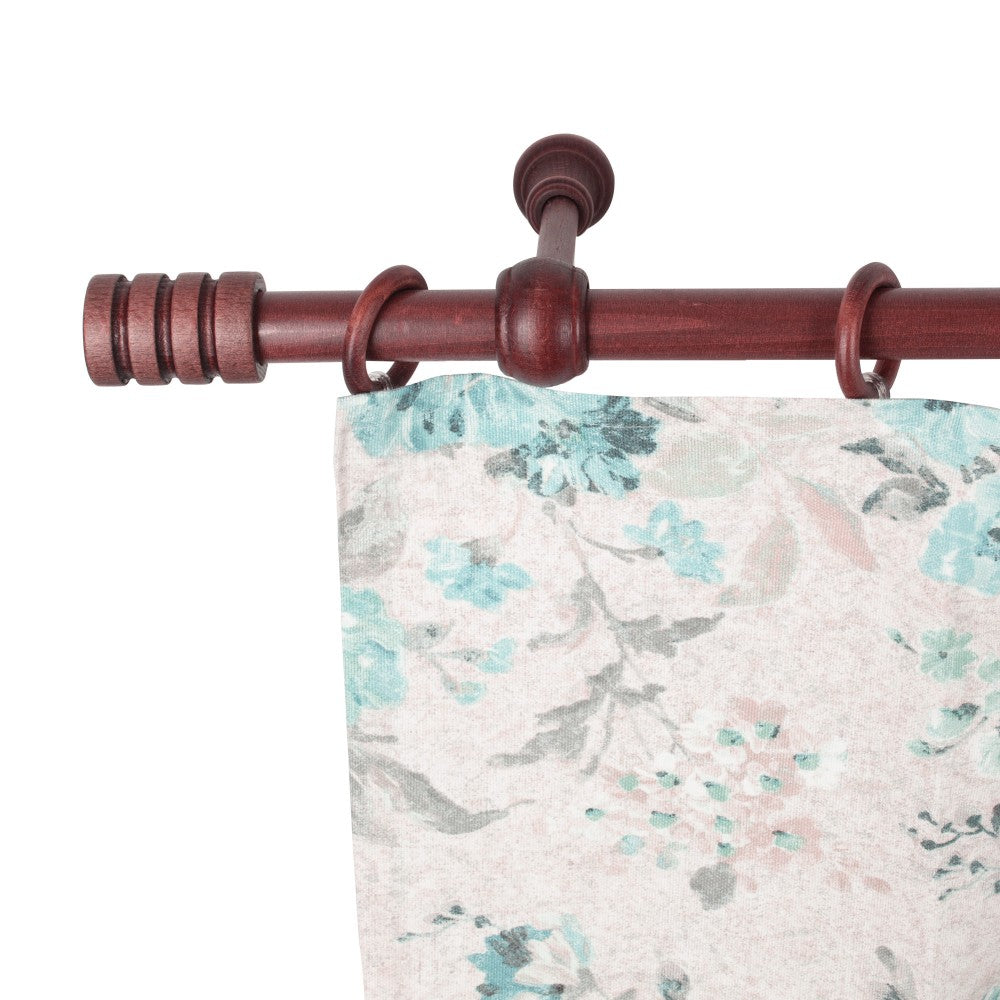 Galerie simpla lemn masiv Pisa, consola standard, nuanta mahon, 260 cm - KIT COMPLET