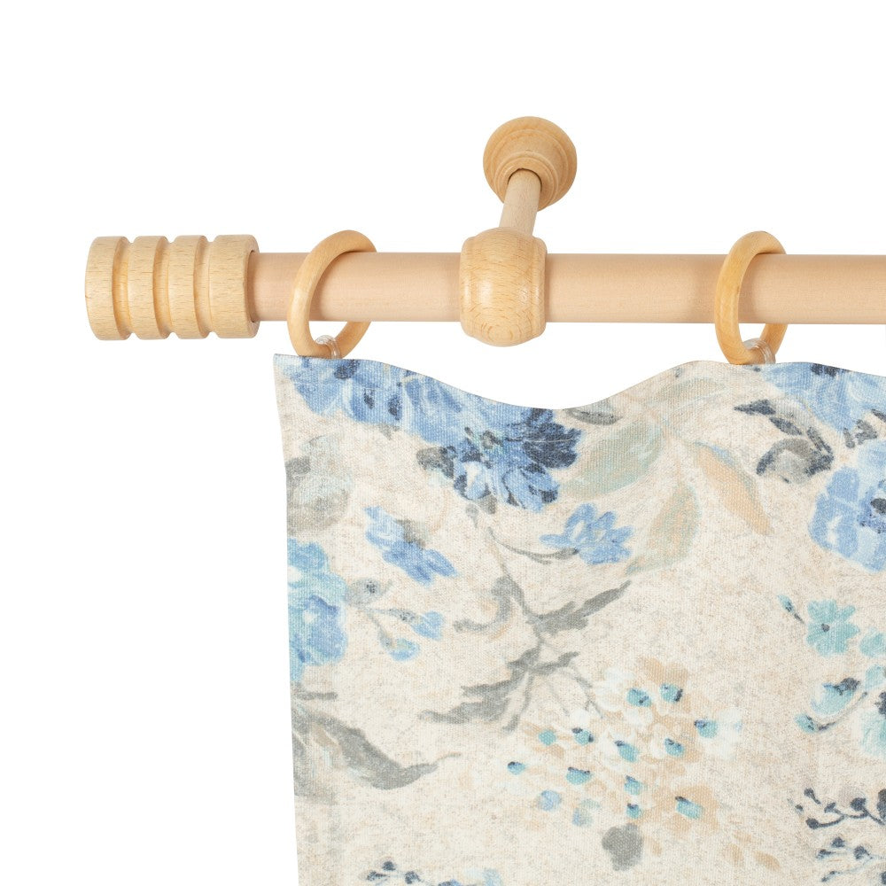 Galerie simpla lemn masiv Pisa, consola standard, nuanta natur, 200 cm - KIT COMPLET