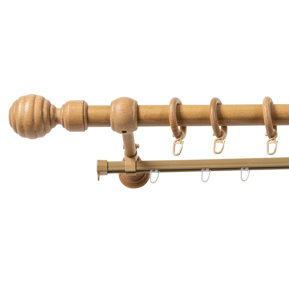 Galerie simpla lemn masiv Regal, nuanta stejar, 120 cm - SINA U INCLUSA