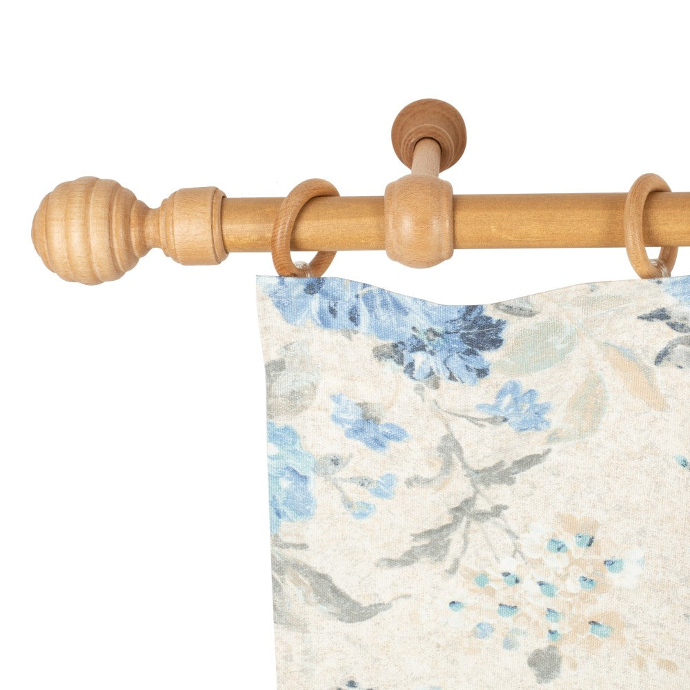 Galerie simpla lemn masiv Regal, consola standard, nuanta stejar, 220 cm - KIT COMPLET